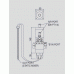 Two-piece suck-back metering valve with high capacity BV-T900 BanSeok