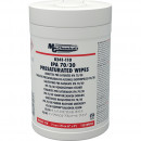 Toallitas multiusos saturadas con alcohol isopropílico IPA al 70% en tubo 8241-110 MG Chemicals