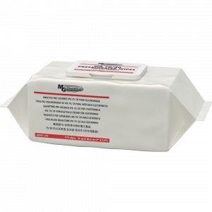 Toallitas electrónicas IPA 70/30 presaturadas 8241-175 MG Chemicals - Paquete suave cerrado