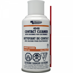 Lubricante y limpiador para contactos eléctricos con silicona 404B MG Chemicals