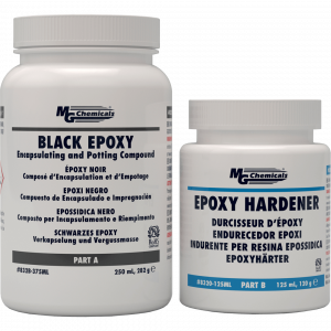 Compuesto epoxi para macetas y macetas (negro) 832B MG Chemicals 