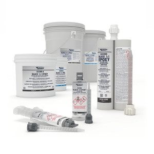 1:1 Negro Epoxi, Compuesto de Encapsulado 832HD MG Chemicals