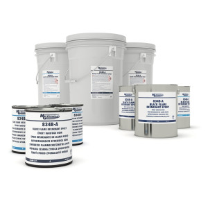 Compuesto para encapsular y encapsular Epoxi retardante de llama negro 834B MG Chemicals 