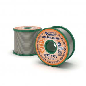 Sn99 No Clean Alambre de soldadura sin plomo con fundente al 2,2 % (REL0), 0,81 mm, 4901 MG Chemicals