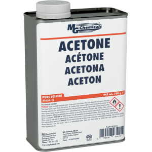 Acetona 434 MG Chemicals de grado ACS de secado súper rápido