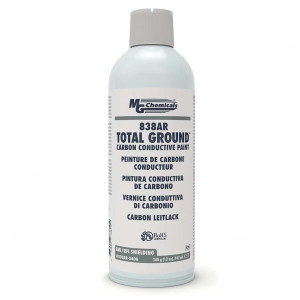 Recubrimiento conductivo de carbono para superficies de puesta a tierra   MG CHEMICALS 838AR-340G Aerosol 